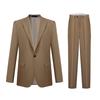 Terman Khaki Men's Business Suit Set