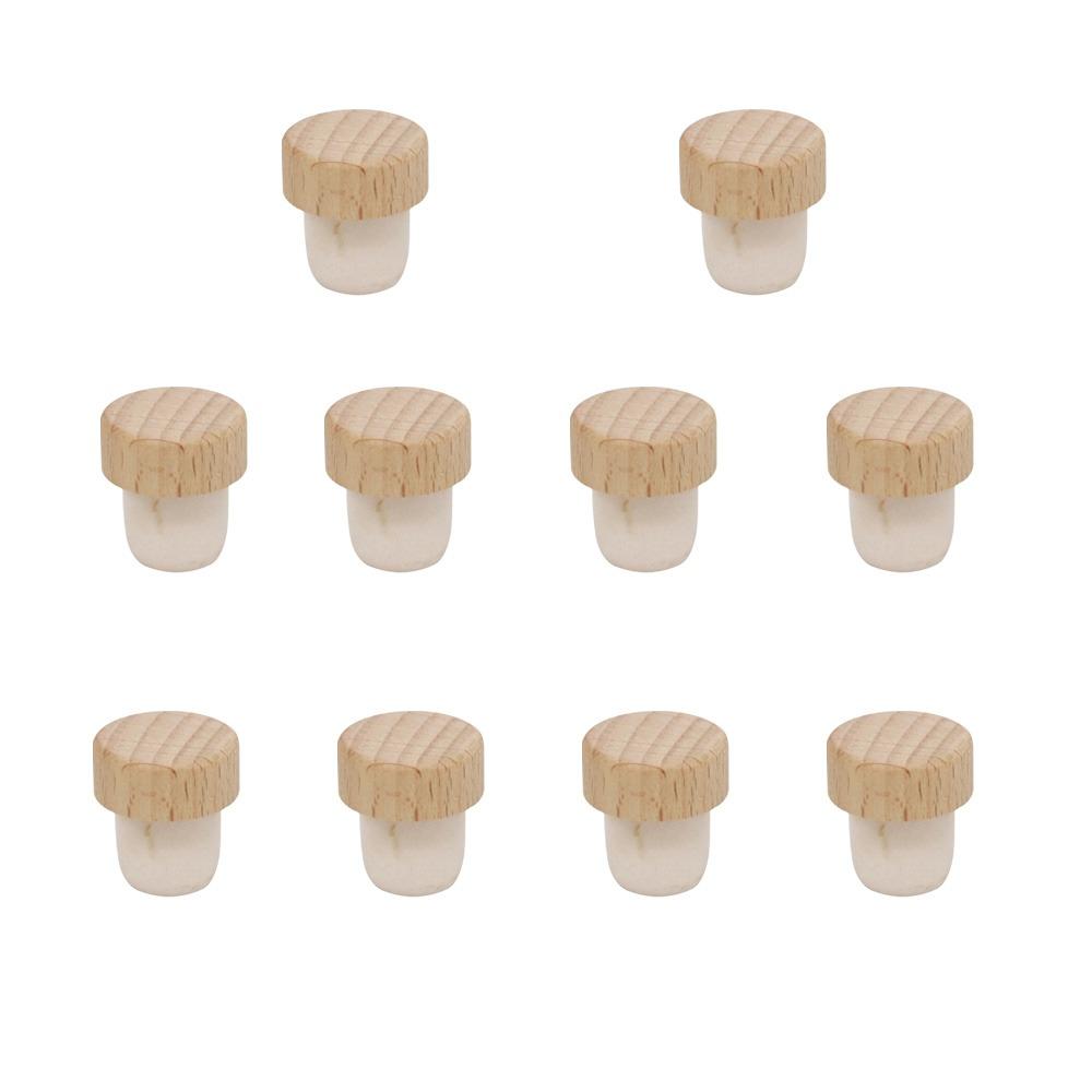 10PCS Vacuum Seal Champagne Bottles Sealer Leak Proof Bottle Plug Wine Cork Stopper  Beer Bottle хаки