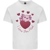 I Love You Allot Valentines Day Axolotl Unisexs Light Cotton TShirt
