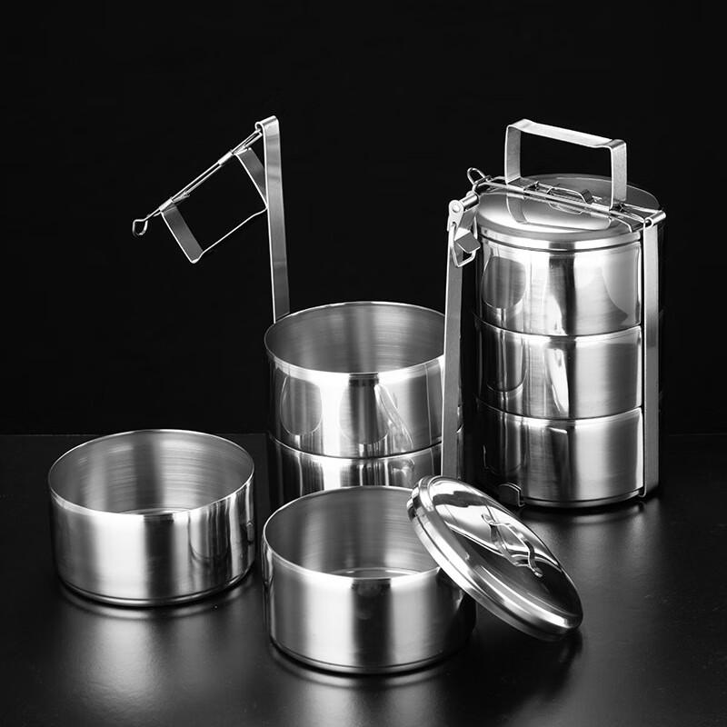 

ARKIE 304 Stainless Steel 3-Layer Insulated Lunch Box