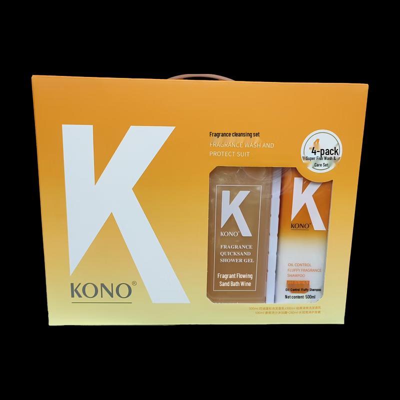 KONO Fragrance Hair & Body Care 4-Piece Set