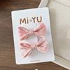 2pcs/set Sweet Plaid Kids Girl Hair Clip Korean Fashion Retro Cute Bow Children's Hair Pin Kawaii Hair Accessories Headwear