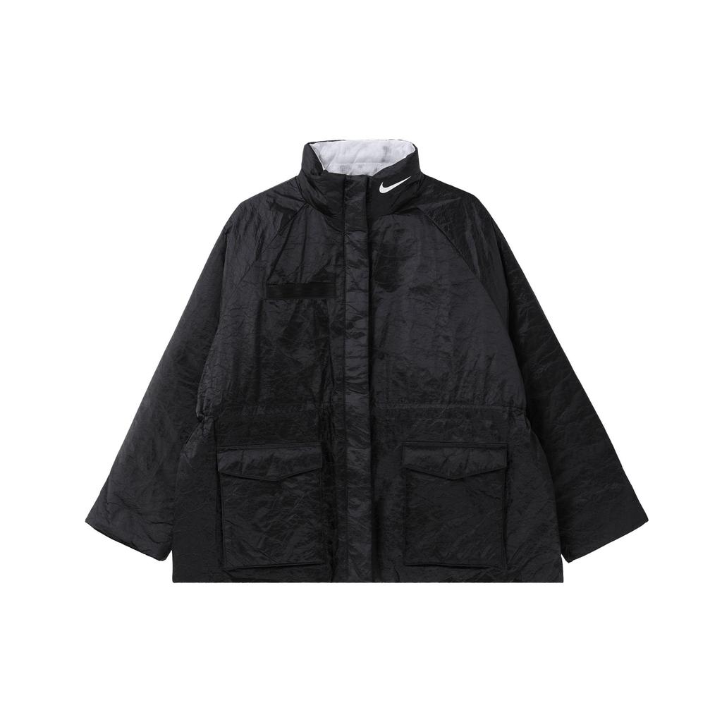 Nike Sportswear Black Women's TF Turf Revival Shine Jacket DD4647-010