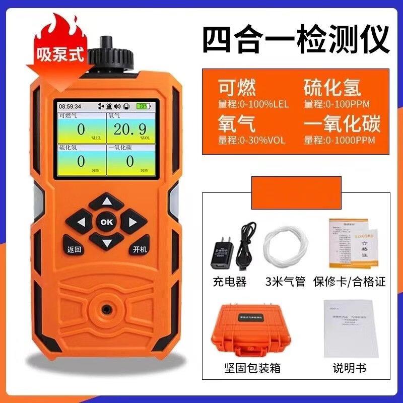 Lieve Portable Pump-Suction 4-in-1 Gas Detector