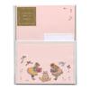 Gakken Stayful Kurahashi Rei Letter Set Semi-Transparent Cat Day AD05524