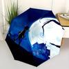 1pc Caroline Moonlit Walk Themed High-quality Umbrella,Automatic Opening and Closing Umbrella,Multi-functional Umbrella G0811082