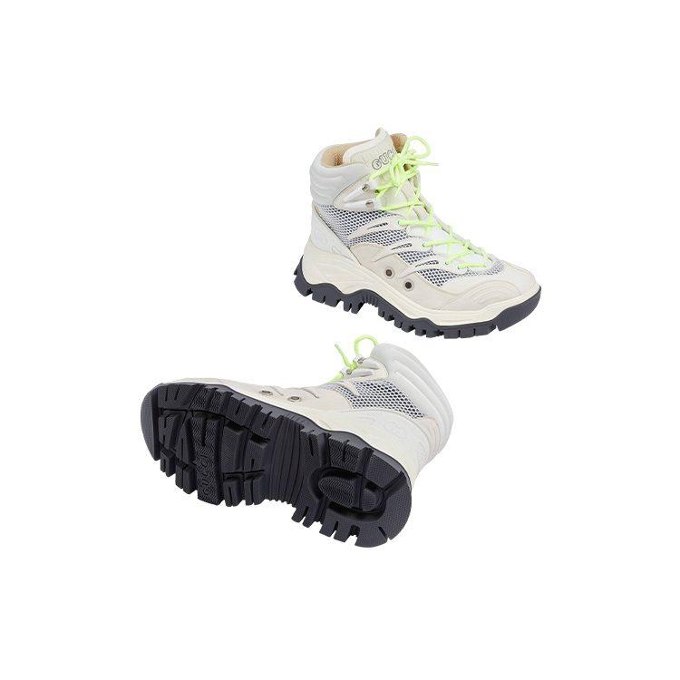 Gucci Wmns Lace Up Ankle Boot 'Grey White' Women's 701268 2KD20 9094