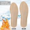 1 Pair Disposable Self heating Insole Foot Warmers Long Lasting Safe Natural Odorless for Men and Women