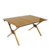 Hui Ling Yang Cloud Wood Grain Roll-up Camping Table