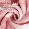 Wave Pattern Thick Absorbent Quick-Dry Lint-Free Soft Face Towel