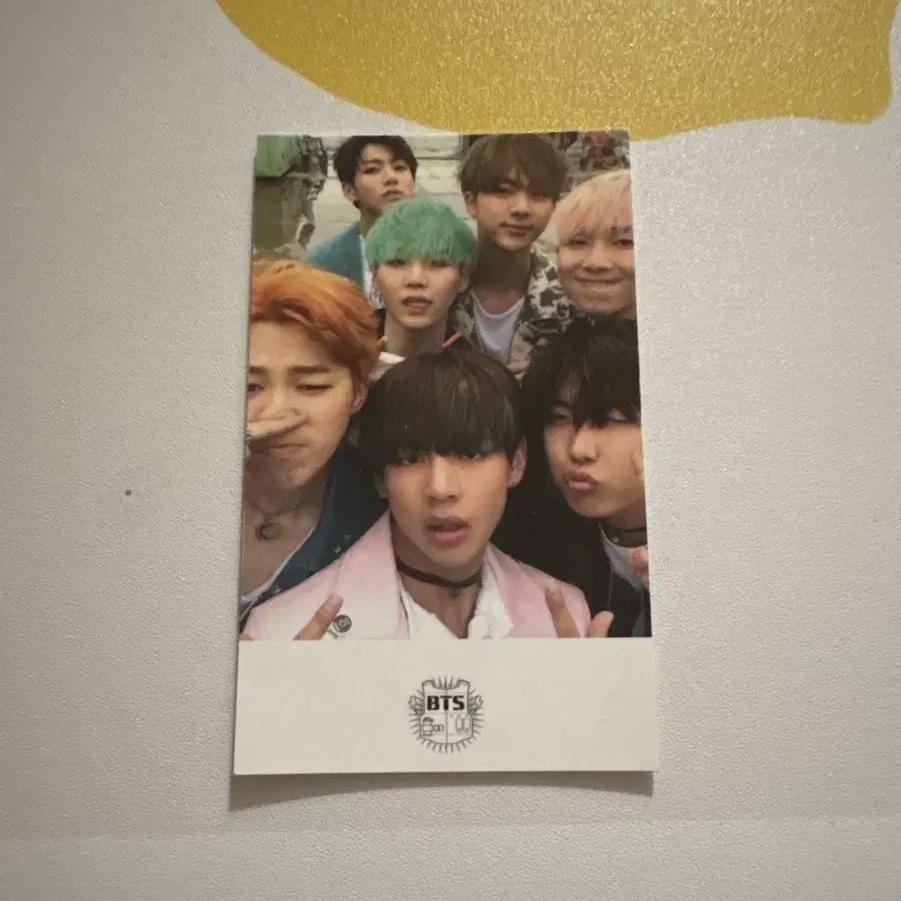 

BTS Огонь Смягчающий Ч.2 Групповая Фотокарточка