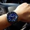 SEIKO PROSPEX Save the Ocean 200m Automatic Black IP Watch with Blue SRPD11K1 "Turtle" Diver's Dial,