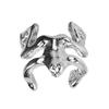 Fashion Punk Silver Ear Cuff Alloy Jumping Frog Ear Clip Cuff Earring