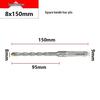 Round & Square Shank Concrete Hammer Drill Bit for Wall Drilling