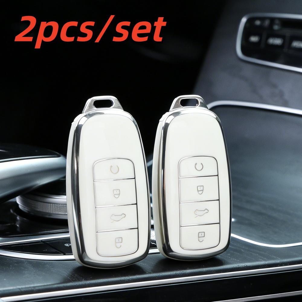 

2Pcs Car Key Case Covers For Chery Tiggo 8 Pro Tiggo 8Plus New 5 Plus 7Pro Chery Tiggo 7 Pro Max Omoda 5 C5