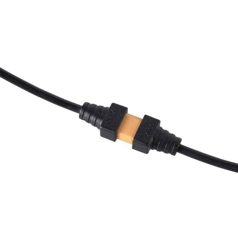 Male To Female Connector 3FT XT60 Male To Female Extension Cable 18AWG Tinned Brass Wire for  Model Drones & Solar Use