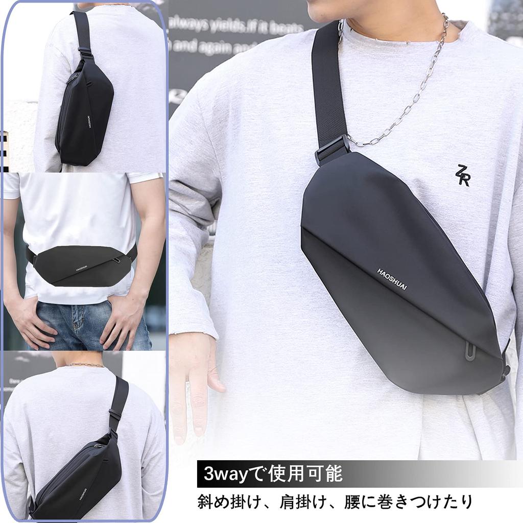 waist bag for men and perfect for and and Large-capacity, multi-functional bag/body women, cycling, hiking, commuting, more. Minimalist, lightweight,
