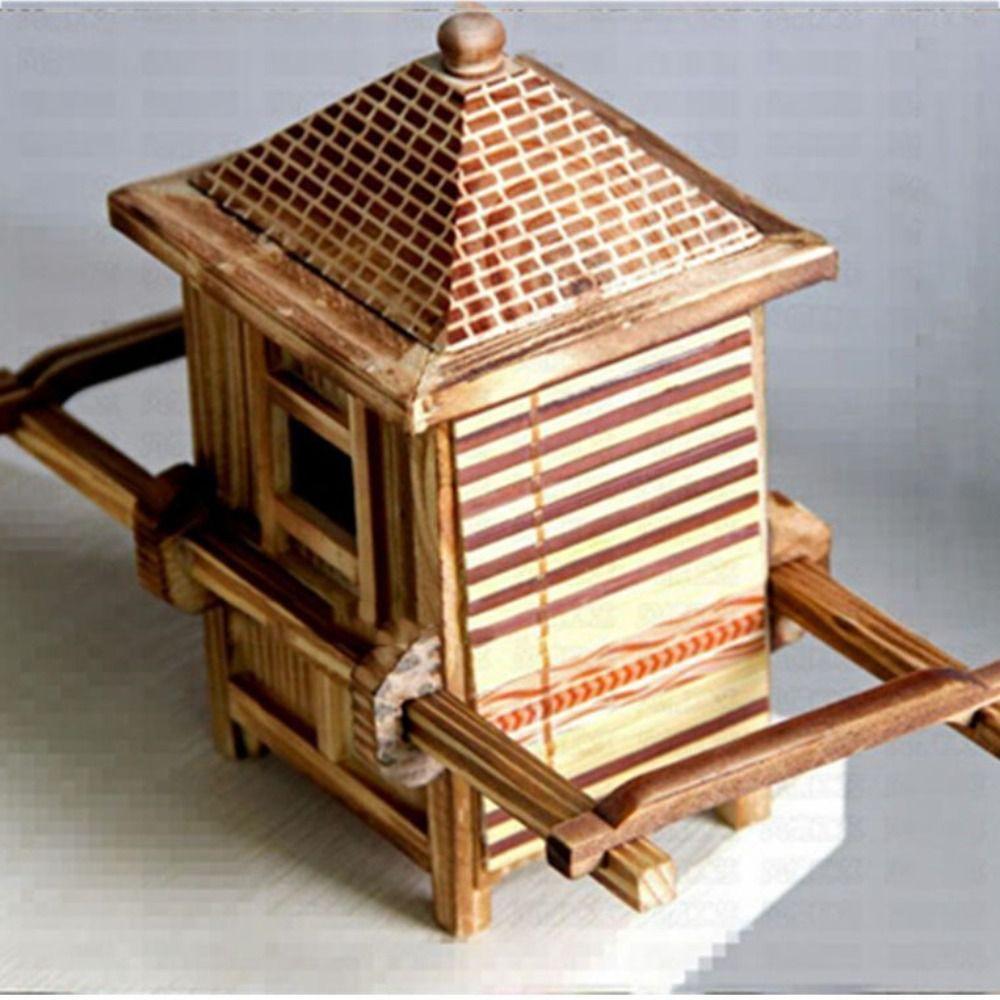 Hand-carried Durable Wooden Crafts Sedan Chair Model Simulation Model Ancient Ornaments