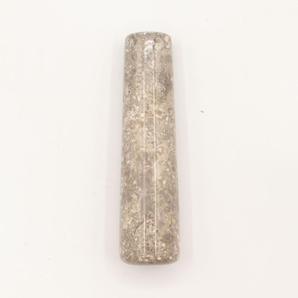 Natural Riverstone Decorative Pestle & Mortar -Medium (approx 12x8cm)