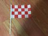 F1 Racing Zwart-Wit Schaakbord Vlag Banner - Rode & Witte Optie Beschikbaar