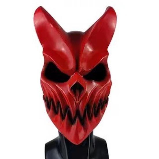 Halloween mask, Russian death metal band, with movable mouth, Dark Son half-face mask