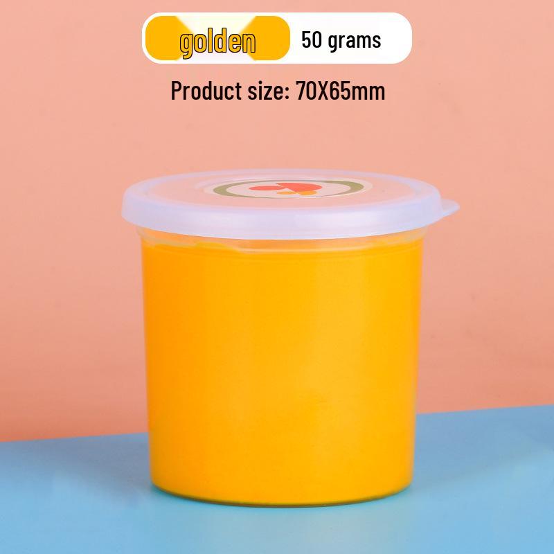 50g Large Jar Pack: Super Light Nontoxic Colored Clay for Kids' DIY Crafts and Toys