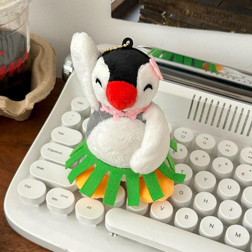 Summer Penguin Plush Keychain - Cute & Comfy Stuffed Animal Pendant