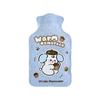 Cartoon Plush Hot Water Bottle - Cute, Portable Hand Warmer for Students & Kids