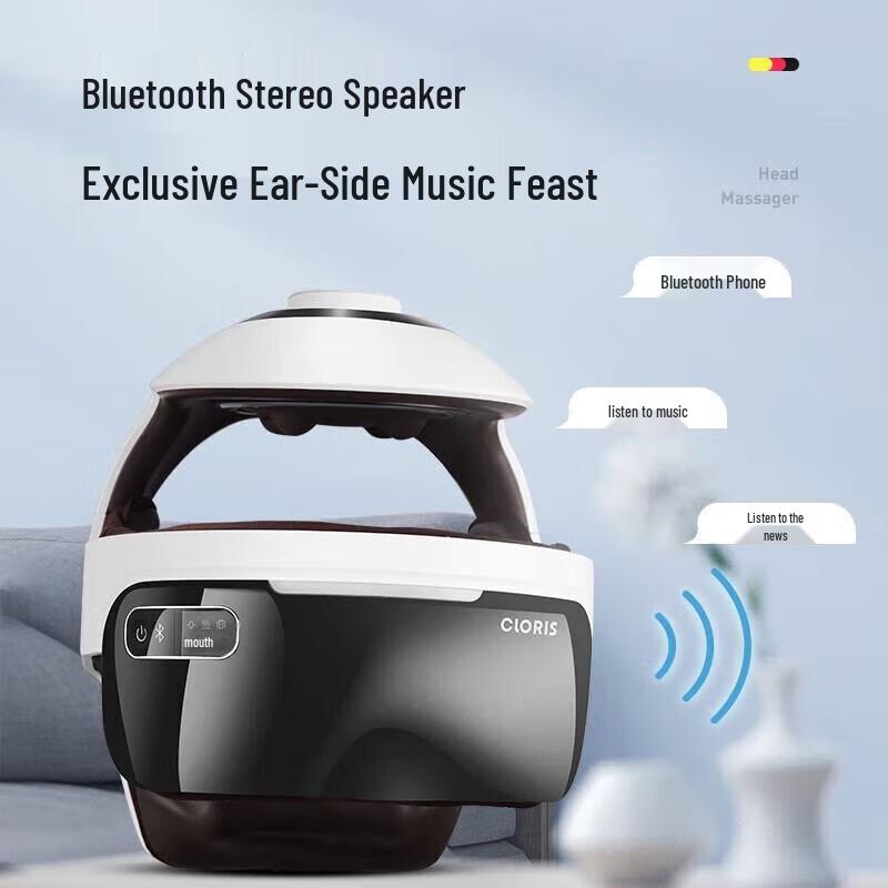 

CLORIS Electric Head and Eye Massager Helmet