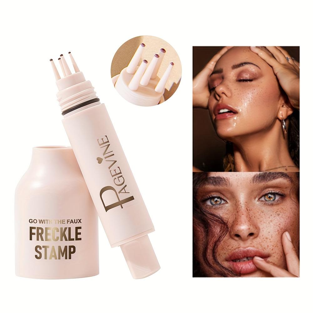 Five-point Freckle Stamp Pen Natural Simulation Instant Freckle Liquid Fake Dot Spot Comb Seal Waterproof Quick Dry Makeup Tool