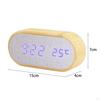 Clock, Snooze Function Multifunctional Clock for Bedroom Bedside Digital