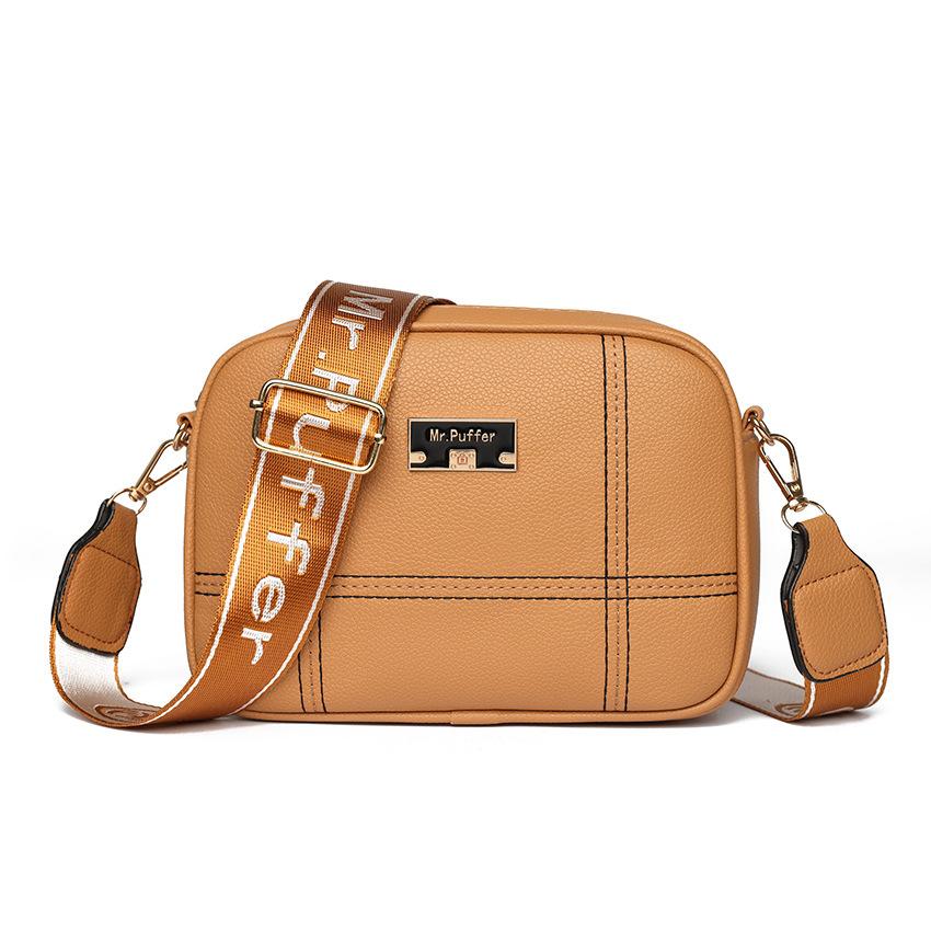 Damentasche Nische Schlicht Kontrastierend Damen Ein-Schulter Umhängetasche Neue Sommermode Kleine Quadratische Tasche