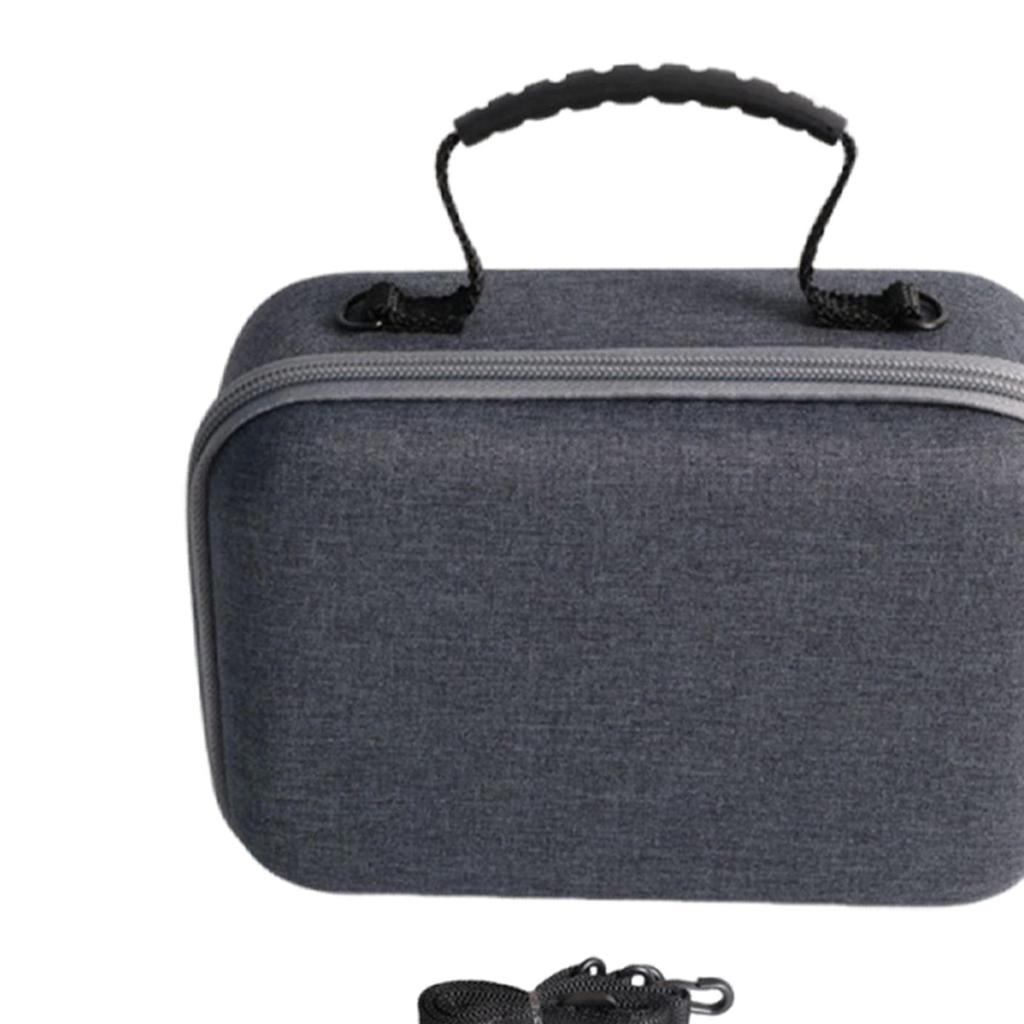 EVA Case with Handle Slots Cell Phone Carrying for Travel Outdoor Gray