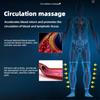 Ny oppgradering 6 hulrom Elektrisk luftkompresjon Kroppsmassasje kollisjonspute massasje for arm midje ben fot fremme blodsirkulasjonen Lindre smerte