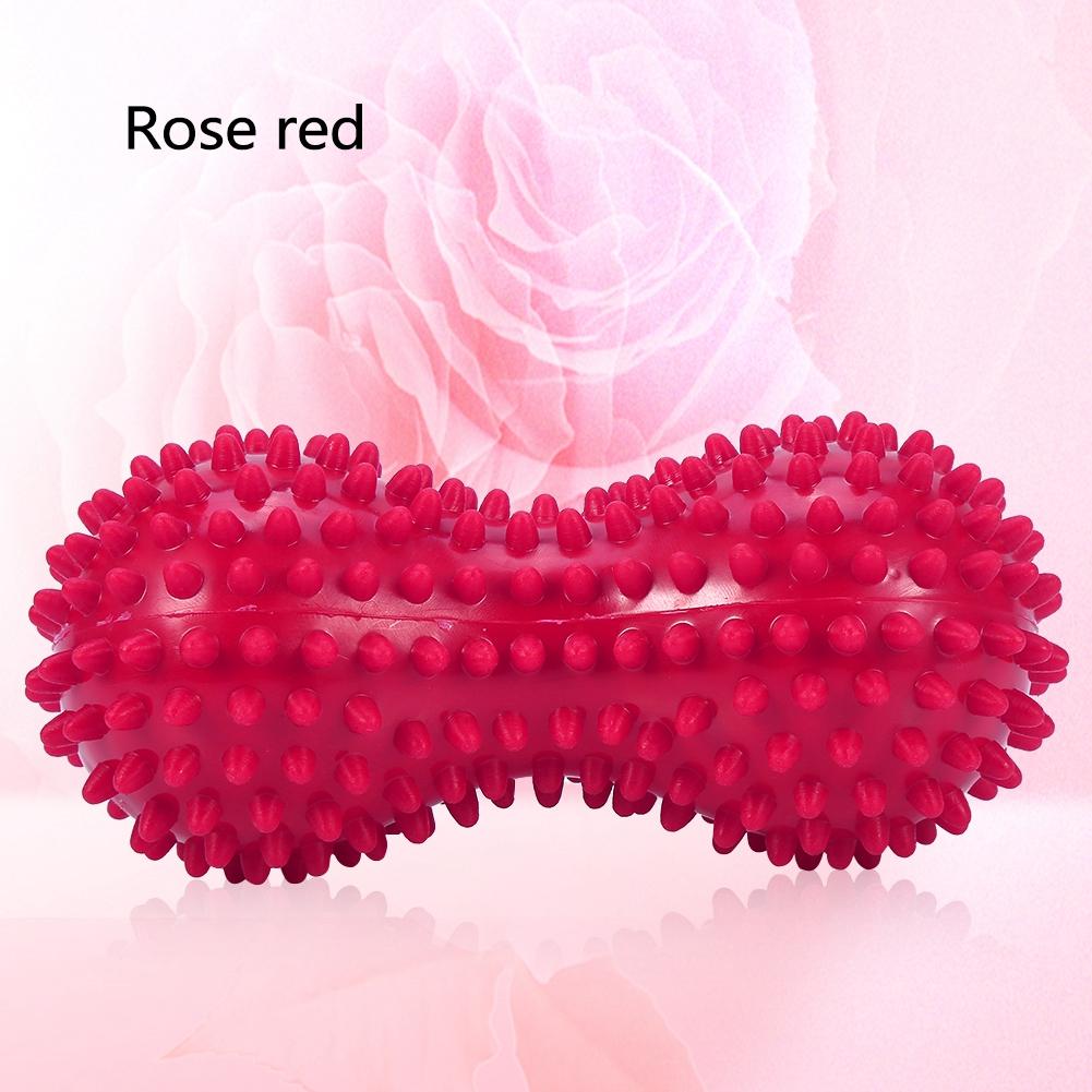 Spiky Massage Ball Fitness Exercise Mobility Peanut Ball Pain Muscle Steess Relief Rose
