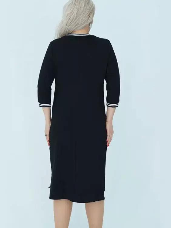 2025 Women's Mid-Length Zipper Waist Slimming Dress – European & American Summer Style