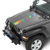 Auto-Haubenaufkleber Für Jeep Gladiator JT Truck Grafiken Dekor Aufkleber Vinylaufkleber Auto-Tuning-Zubehör Pickup-Styling-Abdeckung