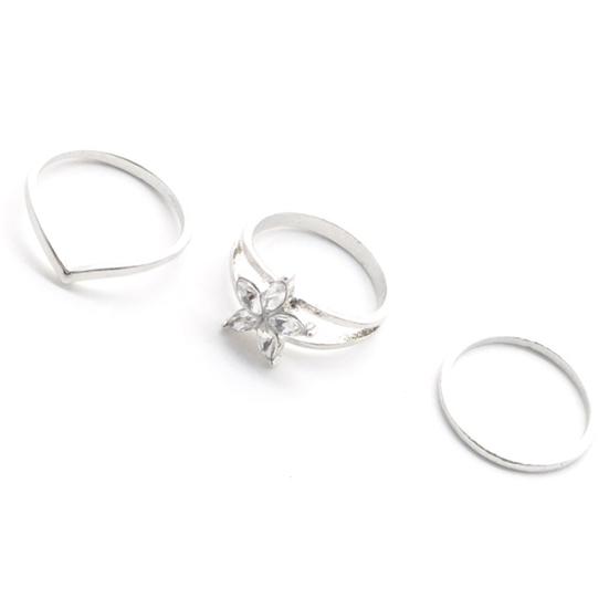 

3 шт. ретро богемный цветок ромашки женские пляжные украшения ноги носок костяшки группы кольца