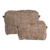 Trousse de toilette - HOUSE NORDIC - Marron - Polyester - Souple - Zippée