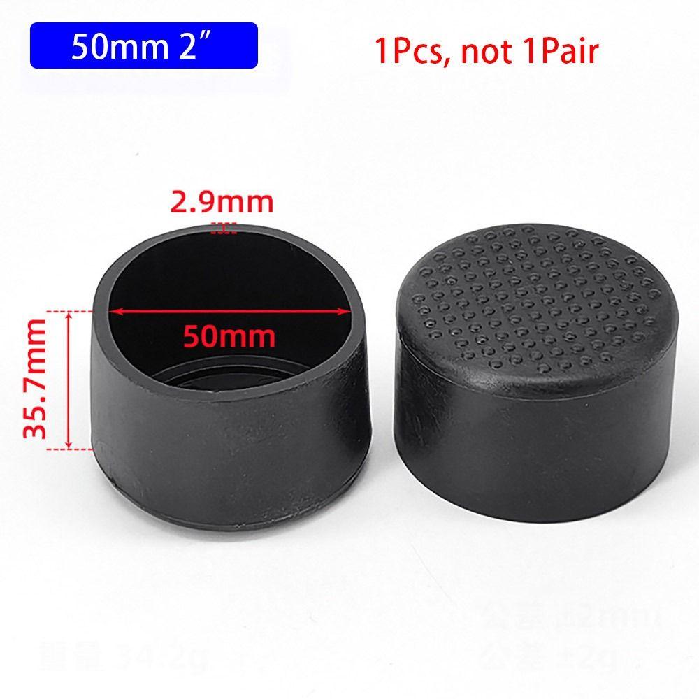 1Pcs Table Bottom Cover Round Tube Plug Furniture Feet Tubing End Covers New Chair Leg Caps