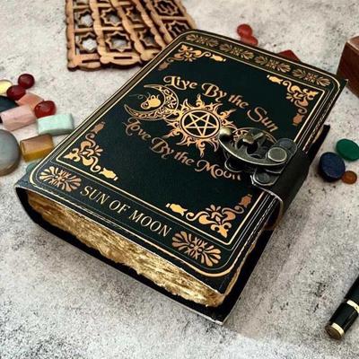 Deckle Vintage Leather Journal Books Of Shadow Antique Gift