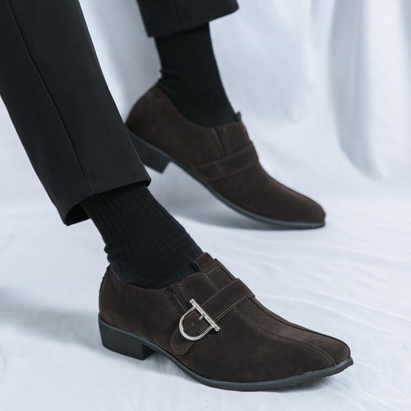 Fashion Leather Shoes For Man Genuine Leather Big Size Shoes High Quality Designer Formal Shoes Casual Shoes Fashion Business