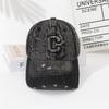 Popular Big Head Circumference Baseball Cap, Sunshade, Sunscreen, Face Small Letter Hat, Cowgirl Deep Top Cap New
