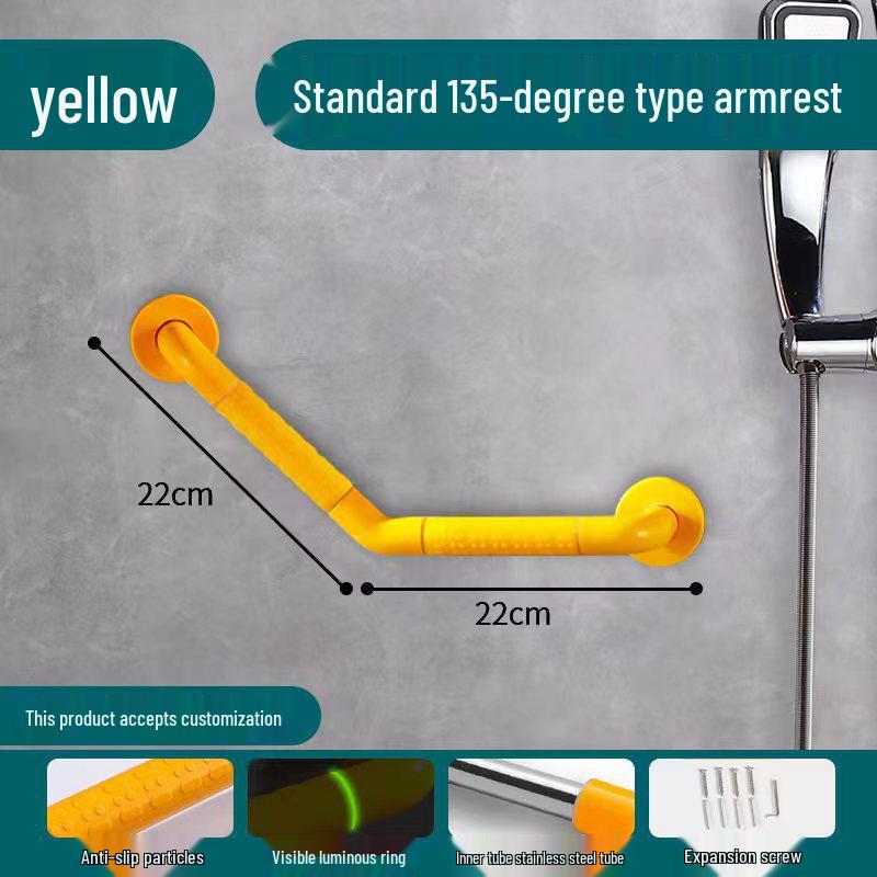 

Anti-Slip Safety Handrail for Stairway, Bathroom, and Shower
