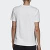 Adidas Originals Trefoil Tee White Letter Print American Vintage Short Sleeve T-Shirt Women Tops CV9889