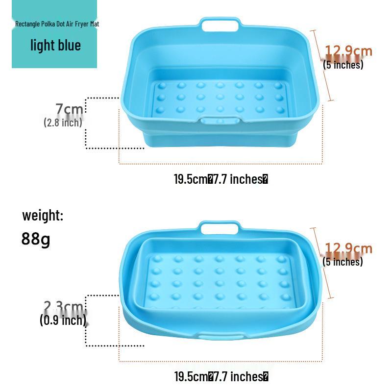 Silikonowa Forma do Pieczenia i Mata do Frytkownicy Powietrznej - Silikon Spożywczy