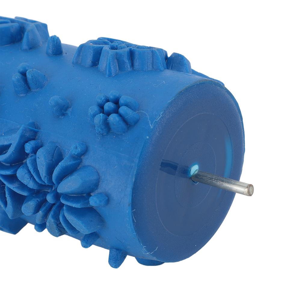 5inch Patterned Paint Roller Texture Rubber Roller Decorative Rubber Roller for DIY Painters