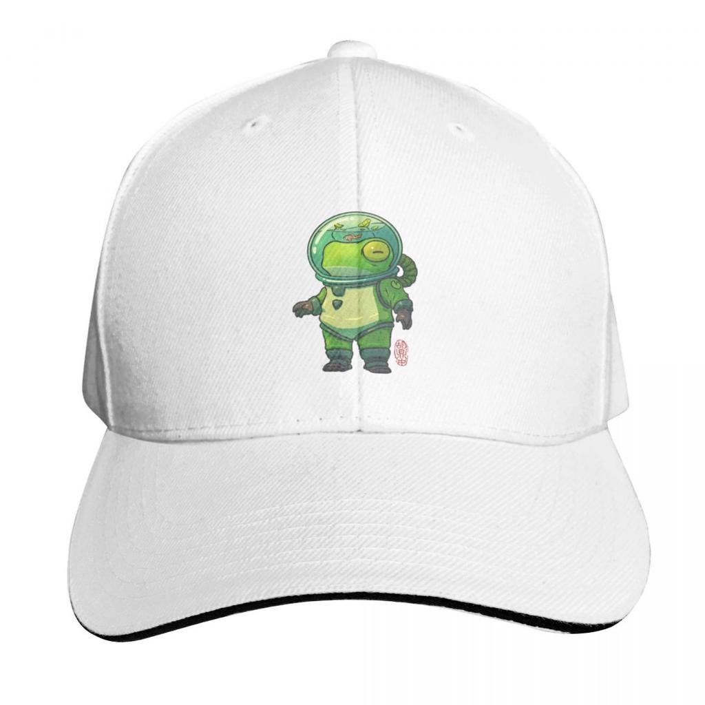 Deep Diver Frog Asian Artwork Baseball Cap Beach Hat Birthday Hard Hat Rugby Caps Women Unisexs