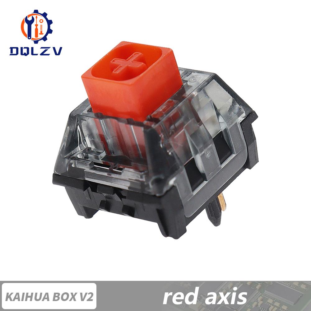 Kailh Box V2 Switch BOX White Red Brown Switches for Custom DIY Mechanical Keyboard 5Pin RGB Compatible Cherry MX Switchs 10PCS красный