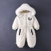 Tuta da Sci Invernale -30 Gradi con Velluto Aggiunto Tuta da Neve per Bambino Salopette Calda per Bambini Toddler Abbigliamento Bambina Abbigliamento Bambini Cappotto Cappotto